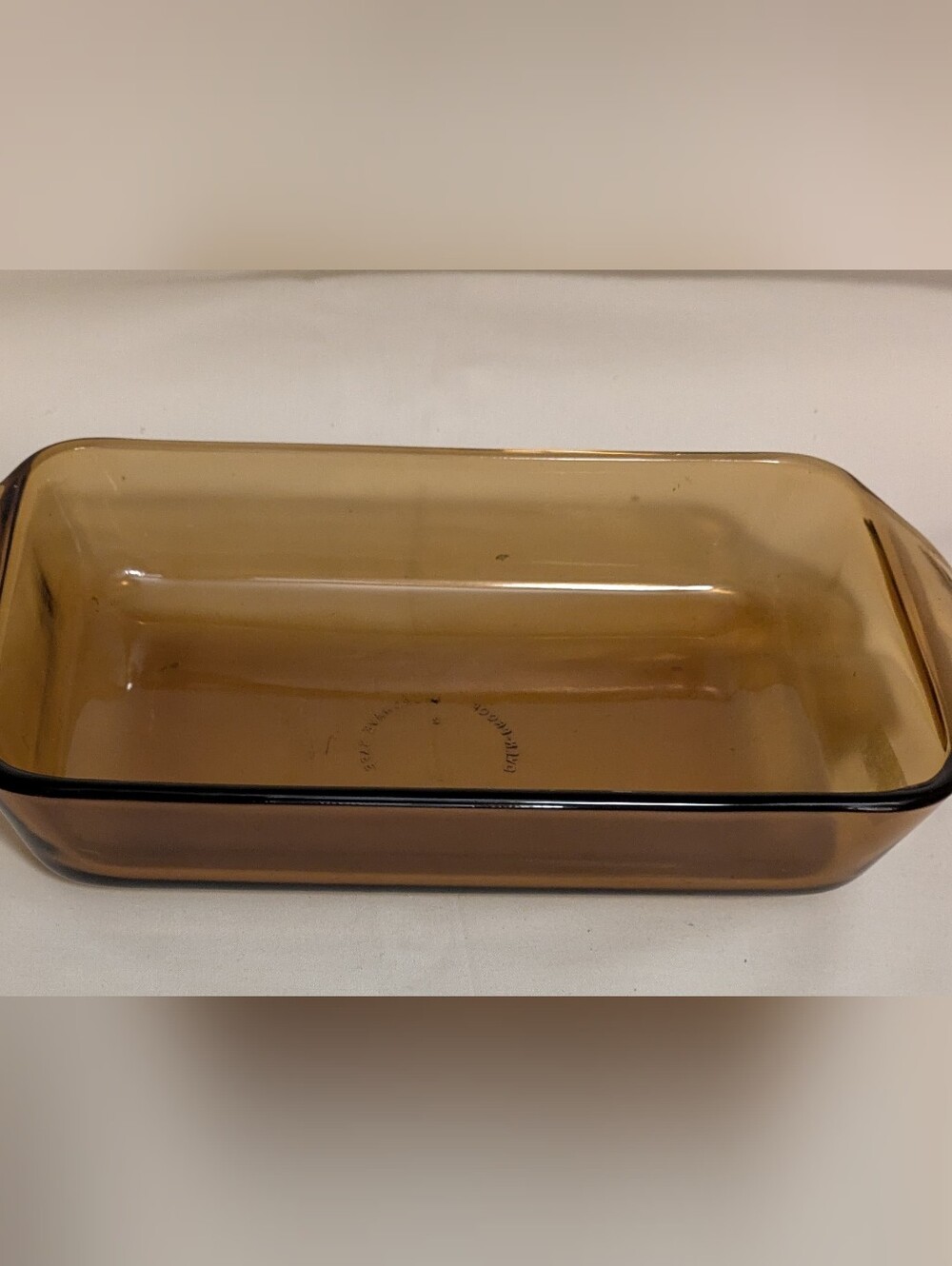 Baking Dish Amber Brown Glass Baking Dish Home Kitchen